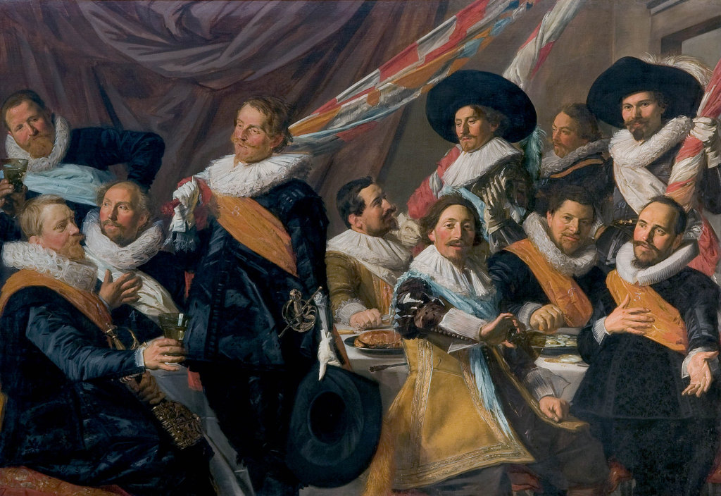The Banquet of the Officers of the St George Militia Company Frans Hals